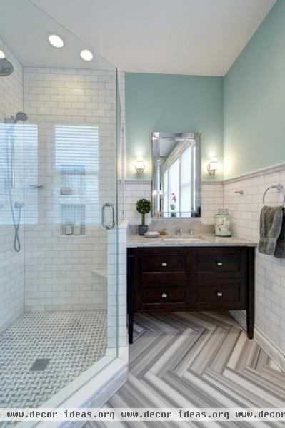 traditional bathroom by Joni Spear Interior Design