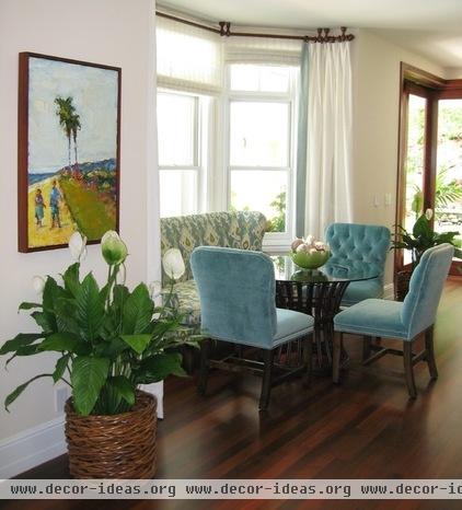 tropical dining room by D for Design