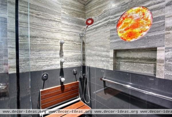 contemporary bathroom by BY DESIGN Builders