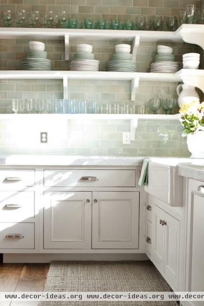 transitional kitchen by Alice Lane Home Collection