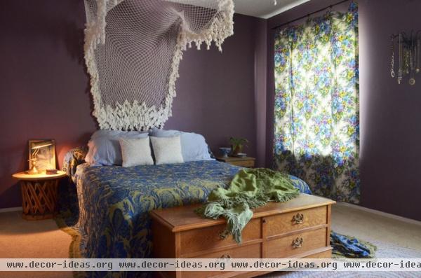 eclectic bedroom by Sarah Greenman