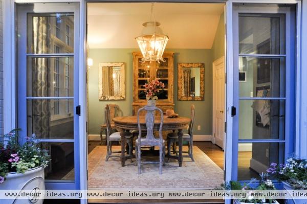 traditional dining room by CM Glover