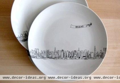 contemporary dinnerware by Bespoke Custom Gifts