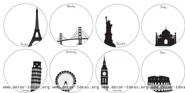 contemporary decals by WallPops