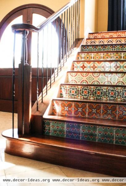 mediterranean staircase by Mina Brinkey