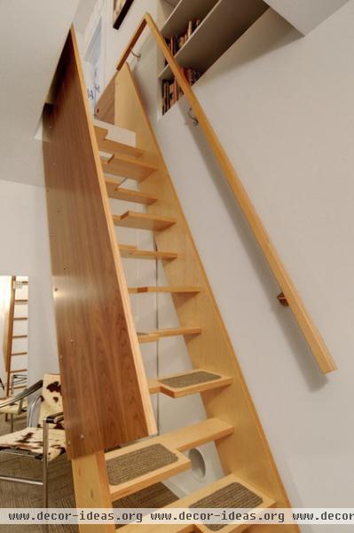 contemporary staircase by Imprint Architecture and Design, LLC