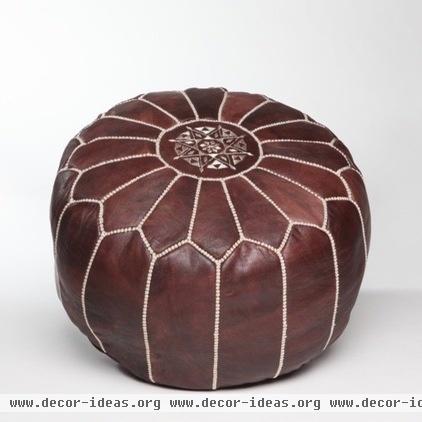 traditional ottomans and cubes by Moroccan Buzz Imports