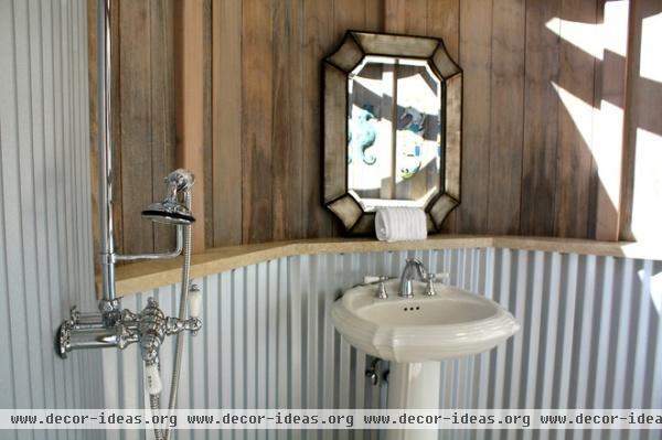 eclectic bathroom by Shannon Malone