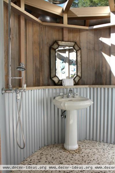 eclectic bathroom by Shannon Malone