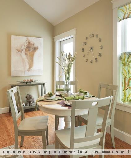 contemporary dining room by Mandeville Canyon Design