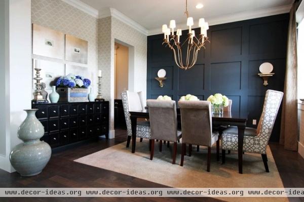 contemporary dining room by Stiles | Fischer Interior Design