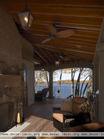 traditional patio by Lake Country Builders