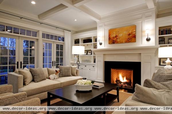 traditional family room by Anderson Construction Group, Inc.