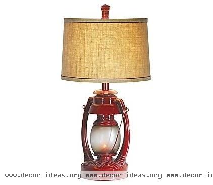 eclectic table lamps by Bass Pro Shops