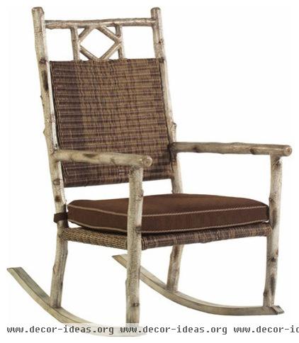 traditional rocking chairs and gliders by Woolrich