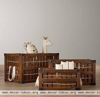 traditional storage and organization by Restoration Hardware Baby & Child