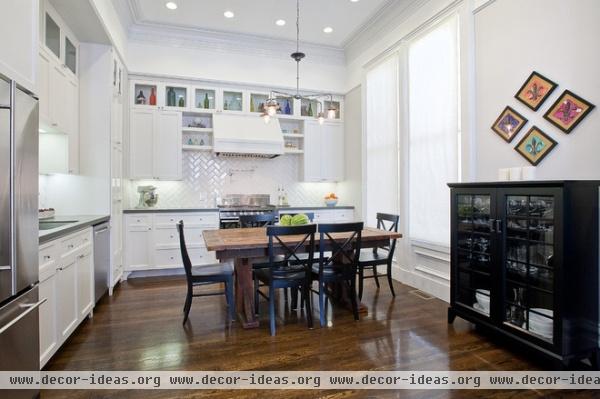 traditional kitchen by Melissa Lenox Design