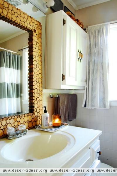 eclectic bathroom by Corynne Pless