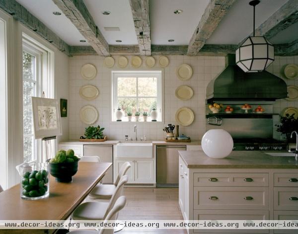 transitional kitchen by Rizzoli New York