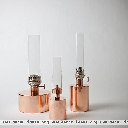 traditional candles and candle holders by Mjölk