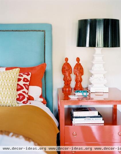 eclectic bedroom by betsy burnham