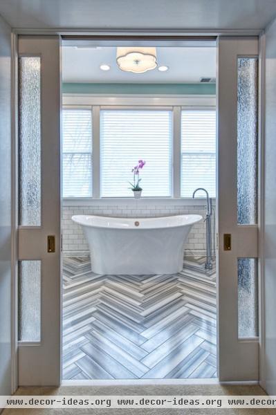 contemporary bathroom by Joni Spear Interior Design