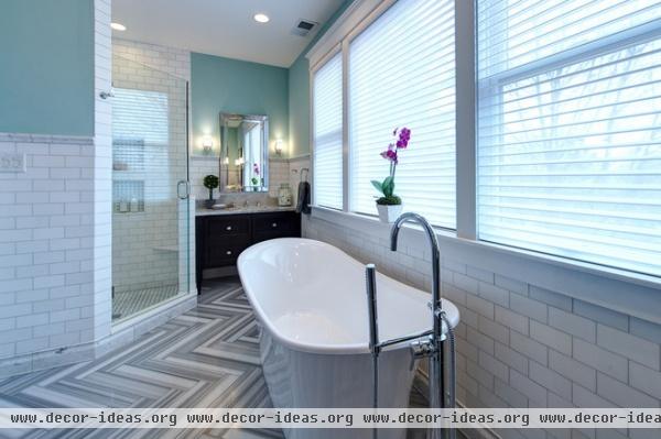 traditional bathroom by Joni Spear Interior Design