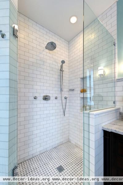 traditional bathroom by Joni Spear Interior Design