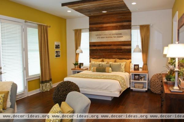 rustic bedroom by Terra Firma Home