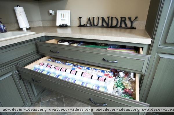 traditional laundry room by John Hall Homes