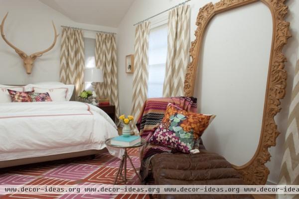 eclectic bedroom by Angela Flournoy