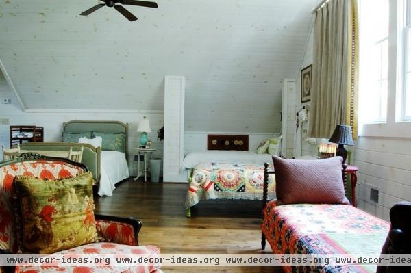 rustic bedroom by Corynne Pless