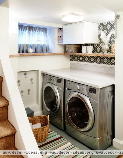 contemporary laundry room by Sealy Design Inc.