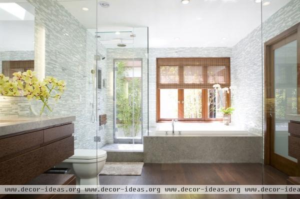 contemporary bathroom by Tim Clarke Design