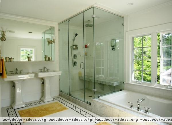 traditional bathroom by plantation building corp