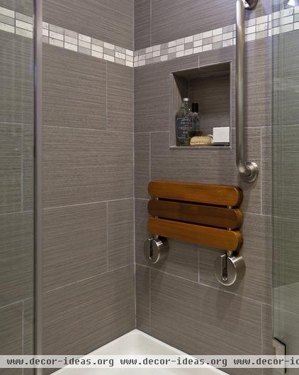 contemporary bathroom by Custom Kitchens by John Wilkins Inc