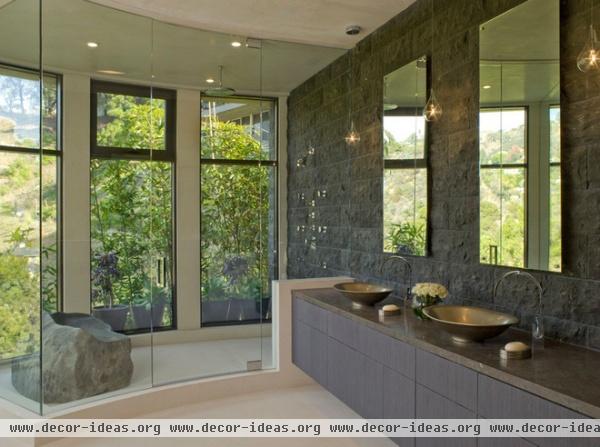 modern bathroom by Lori Dennis, ASID, LEED AP