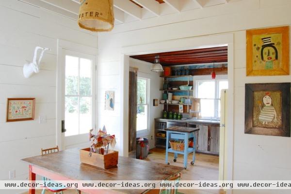 farmhouse dining room by Corynne Pless