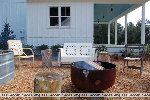 farmhouse patio by Corynne Pless