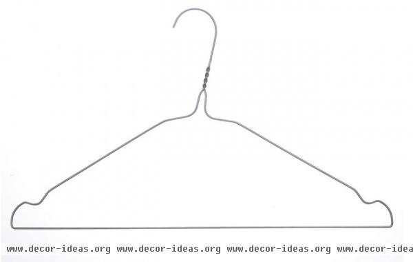 Wire coat hanger