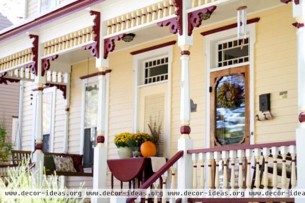 traditional porch by Rikki Snyder