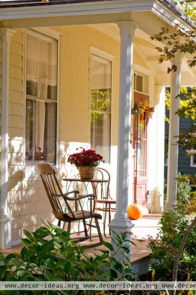 traditional porch by Rikki Snyder