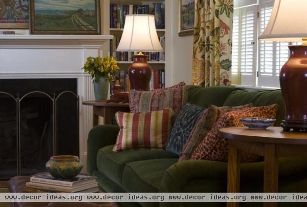 traditional family room by Decorating Den Interiors