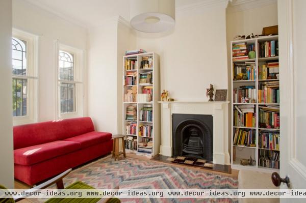 contemporary living room by Danny Broe Architect