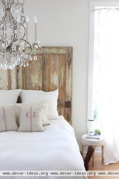 eclectic bedroom by Dreamy Whites