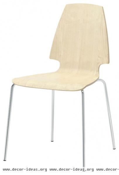 modern dining chairs and benches by IKEA