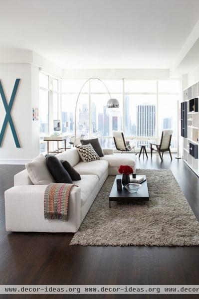 modern living room by Tara Benet Design