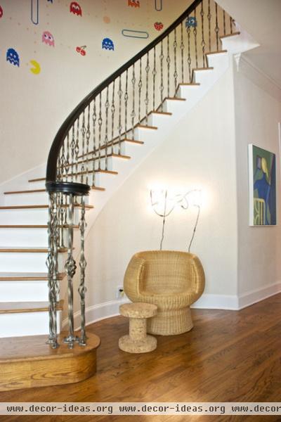 contemporary staircase by Hilary Walker