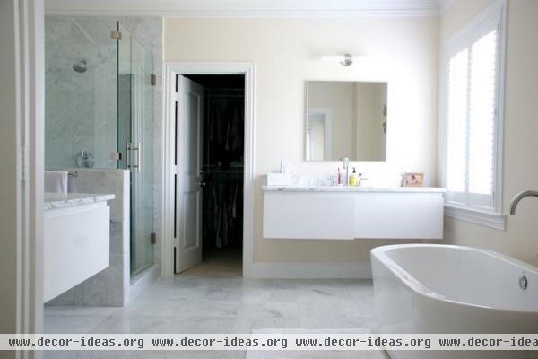 contemporary bathroom by Hilary Walker