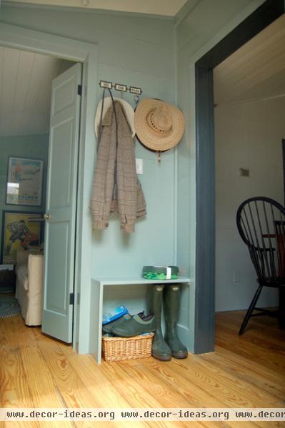 farmhouse entry by Tim Cuppett Architects